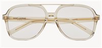 Occhiali da sole Saint Laurent Donna SL 545002 BEIGE BEIGE YELLOW58 - SL 545002 BEIGE BEIGE YELLOW58